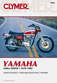 Yamaha 650cc Twins Motorcycle, 1970-1982 Service Repair Manual