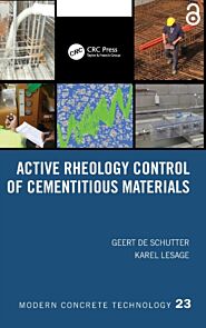 Active Rheology Control of Cementitious Materials