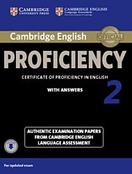 Cambridge English Proficiency 2 Student's Book with Answers with Audio