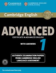 Cambridge English Advanced 1 for Revised Exam from 2015 Student's Book Pack (Student's Book with Ans