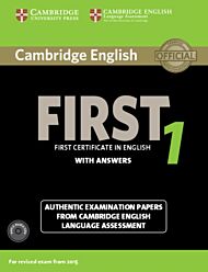 Cambridge English First 1 for Revised Exam from 2015 Student's Book Pack (Student's Book with Answer