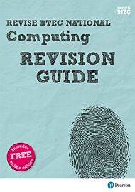 Pearson REVISE BTEC National Computing Revision Guide inc online edition - 2023 and 2024 exams and a