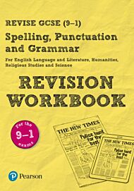 Pearson REVISE GCSE (9-1) Spelling, Punctuation and Grammar: For 2024 and 2025 assessments and exams