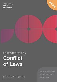 Core Statutes on Conflict of Laws