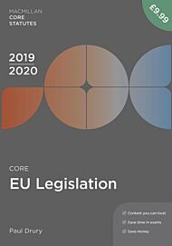 Core EU Legislation 2019-20