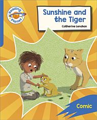 Reading Planet: Rocket Phonics - Target Practice - Sunshine and The Tiger - Blue