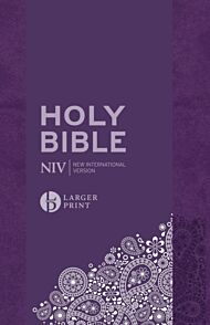 NIV Larger Print Personal Purple Soft-Tone Bible