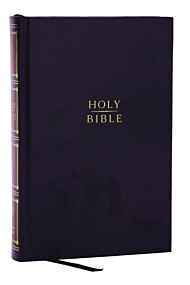 KJV Holy Bible: Compact Bible with 43,000 Center-Column Cross References, Black Hardcover (Red Lette