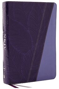 NKJV Study Bible, Leathersoft, Purple, Full-Color, Comfort Print