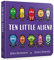 Ten Little Aliens Board Book