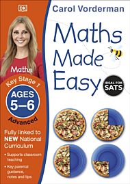 Maths Made Easy: Advanced, Ages 5-6 (Key Stage 1)