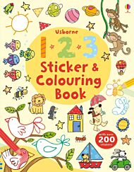 123 Sticker and Colouring Book