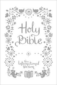 NIV Tiny White Christening Bible