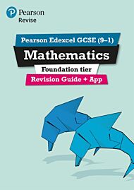 Pearson REVISE Edexcel GCSE Maths Foundation Revision Guide inc online edition and quizzes - 2023 an