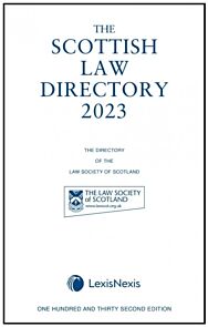 The Scottish Law Directory: The White Book 2023