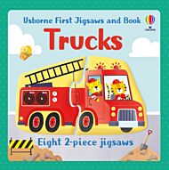 Usborne First Jigsaws and Book: Trucks