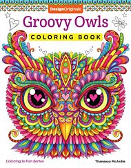 Groovy Owls Coloring Book