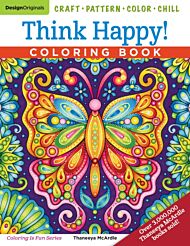 Think Happy! Coloring Book