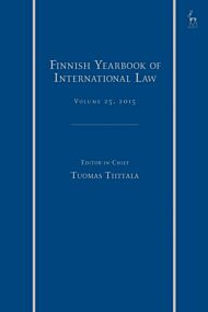 Finnish Yearbook of International Law, Volume 25, 2015