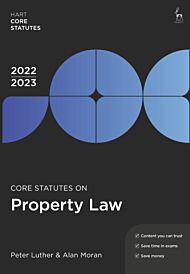 Core Statutes on Property Law 2022-23