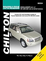 Toyota Highlander & Lexus Rx-330 99-07 (Chilton)