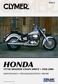 Honda VT750 Shadow Chain Drive Motorcycle (1998-2006) Service Repair Manual