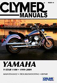 Yamaha V-Star 1100 Series Motorcycle (1999-2009) Service Repair Manual