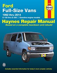 Ford full-size E-150-E-350 petrol vans (1992-2014) Haynes Repair Manual (USA)