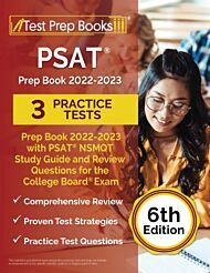 PSAT Prep Book 2022-2023 with 3 Practice Tests