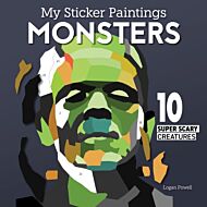 My Sticker Paintings: Monsters