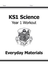 KS1 Science Year 1 Workout: Everyday Materials