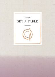 How to Set a Table