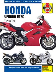 Honda VFR V-Tec V-Fours (02 - 09) Haynes Repair Manual