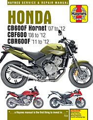 Honda CB600 Hornet, CBF600 & CBR600F (07 - 12)