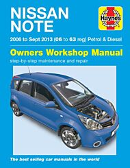 Nissan Note petrol & diesel ('06-Sept '13) 06 to 63