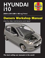 Hyundai i10 petrol ('08-'13) 58 to 63