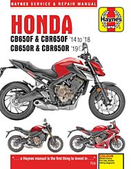 Honda CB650F & CBR650F, CB650R & CBR650R (14 - 19)