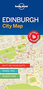 Lonely Planet Edinburgh City Map