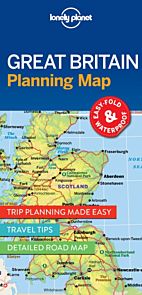 Lonely Planet Great Britain Planning Map