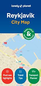 Lonely Planet Reykjavik City Map