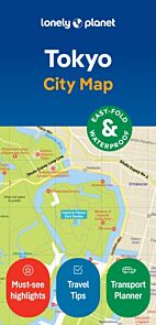 Lonely Planet Tokyo City Map