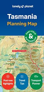 Lonely Planet Tasmania Planning Map