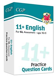 11+ GL English Revision Question Cards - Ages 10-11