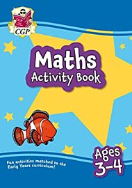 Maths Activity Book for Ages 3-4 (Preschool)