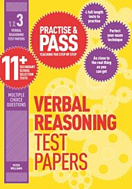 Practise & Pass 11+ Level Three: Verbal reasoning Practice Test Papers