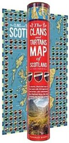 The Clans and Tartans Map of Scotland