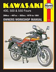 Kawasaki 400, 500 & 550 Fours (79 - 91)