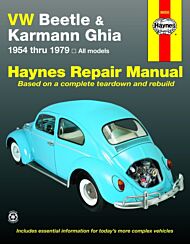 Volkswagen VW Beetle & Karmann Ghia (1954-1979) Haynes Repair Manual (USA)