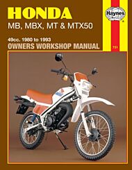 Honda MB, MBX, MT & MTX50 (80-93) Haynes Repair Manual