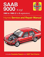 Saab 9000 (4-cyl) (85 - 98) Haynes Repair Manual